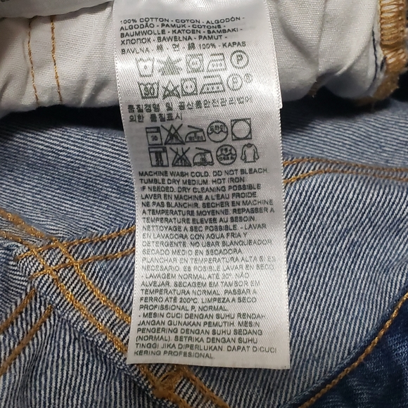 Levi's 501 Jean Cut Off Shorts Sz 31 - Picture 9 of 15